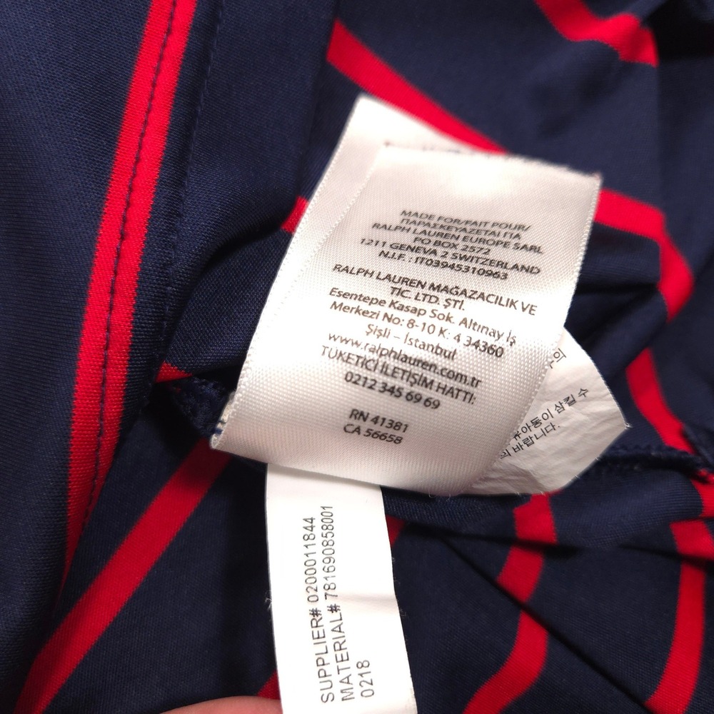 Polo Golf Ralph Lauren Shinnecock Hills Polo Mens XXL Striped 2018 US Open USGA - Picture 10 of 10